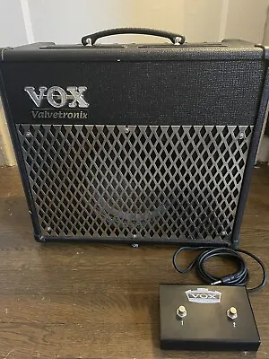 Vox AD30VT  Valvetronix 2 Channel Modeling Amp & VSF2 Footpedal • $200