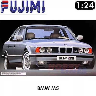 BMW M5 Real Sports Car 1:24 Scale Model Kit Fujimi F126739 • £29.99