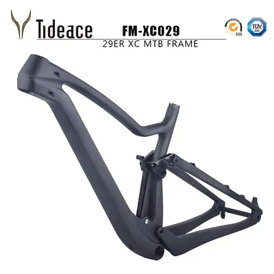 Full Suspension Carbon Fiber Mountain Bike Frame 29er With BB92 Thru Axle 12*148 • $759.05