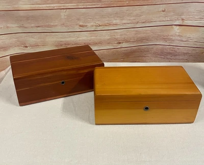 $24.99 • Buy Vintage LANE Mini Cedar Chest W/Key Unmarked
