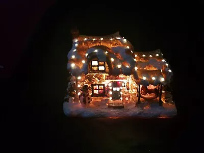 £17.95 • Buy Winterworld Regency Fine Arts Fibre Optic Christmas Shop Toy  Shop Retired
