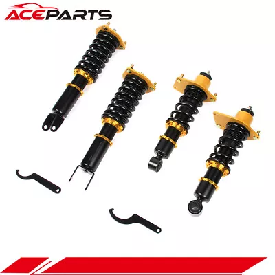 Yellow Coilovers Shock Absorber Suspension Kit For 2004-11 Mazda RX-8 Adj Height • $272.62