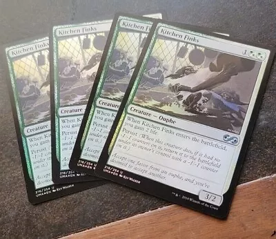 4x FOIL Kitchen Finks - Ultimate Masters Uncommon Cards NM/VG • $7