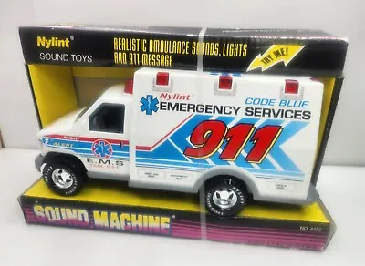 VINTAGE NYLINT CODE BLUE 911 EMERGENCY RESCUE SQUAD New In Box 4450 • $50