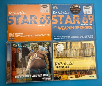 £8 • Buy Fatboy Slim - Praise You - Uk Cd Single Star 69 And You've Come A Long Way Baby