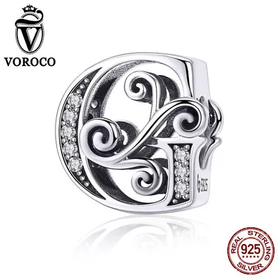 £6.47 • Buy VOROCO Vintage Sterling Silver Note Letter Charms Fit European Charm Bracelet