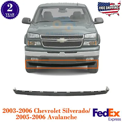 Front Bumper Lower Valance Extension For 2003-2006 Silverado / 05-06 Avalanche • $66.41