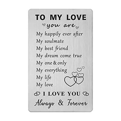 I Love You Gifts For Him Her - You Are My Happily Ever After - Husband Wife F... • $12.60