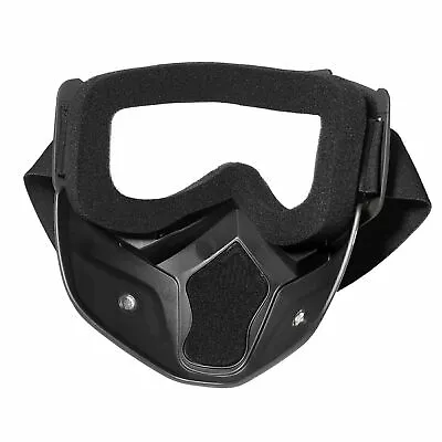 Safety Face Shield Mask Goggles Kits Anti Dust Mouth Filter Work Eye Protection • £8.15