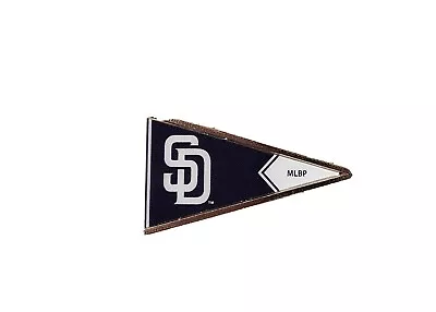 🔥MLB SAN DIEGO PADRES PENNANT With SD OFFICIAL LOGO PIN-FREE SHIPPING! • $13.90