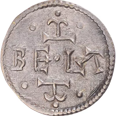 [#343323] Coin Hungary Bela III Denar 1172-1196 AU Sil Ver • $375.70