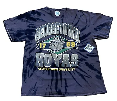 $29.95 • Buy '47 Brand Mens Size XL Vintage Tubular NCAA Georgetown Hoyas Tie Dye T-Shirt