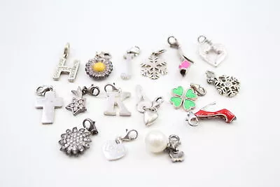 Thomas Sabo Charms Sterling Silver Initial Cross Heart Shoes Floral X 16 (32g) • $30.95