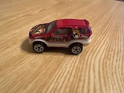 Hot Wheels Jungle Rally Red Isuzu Vehicross 59 Tiger Logo Toy Car Jones Way • $7.99