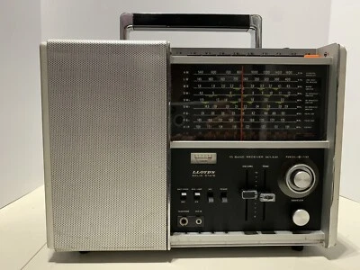 $125 • Buy Lloyd’s Solid State Shortwave Receiver 10 Band AM/FM/LW/SW World Radio 9N24B-37A