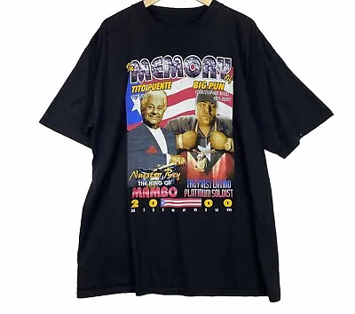 2000 Vintage Big Pun Shirt Tito Puente Rap Shirt Black Unisex S-5XL NE2358 • $20.89