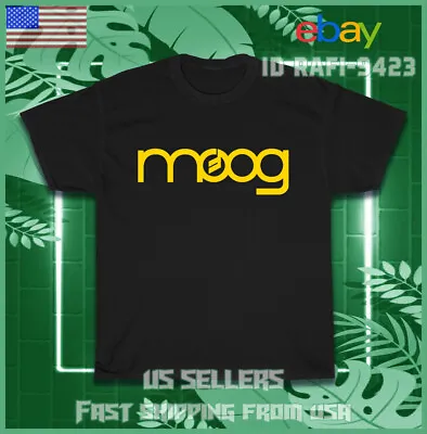 New Moog Music Inc Classic Synthesizer Audio Logo Shirt American Logo T-Shirt • $18.98