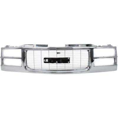 $128.67 • Buy Grille Assembly For 1994-1998 GMC C1500 K1500 1994-2000 K3500 C3500 K2500 Chrome