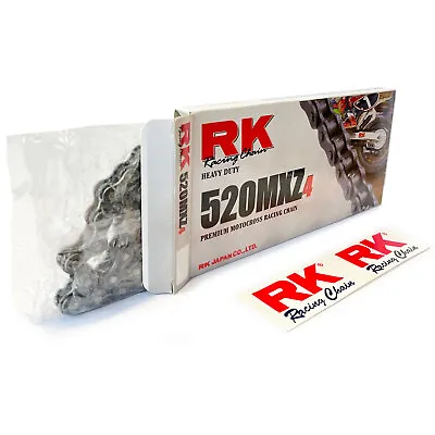 RK 520 Heavy Duty Drive Chain Off-Road Motorcycle Motocross Bike Chain 124 Links • £39.99