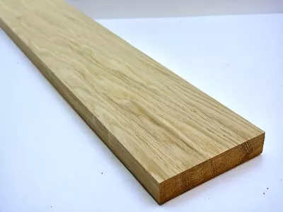 (602) Solid Oak Timber Plank  | Kiln Dried | Planed All Round | Flat & Square • £30