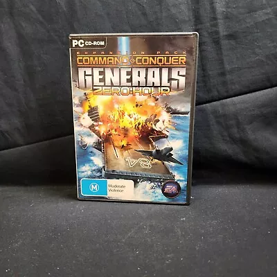Command And Conquer : Generals - Zero Hour PC Game Expansion Pack VGC Free Post • $34.95