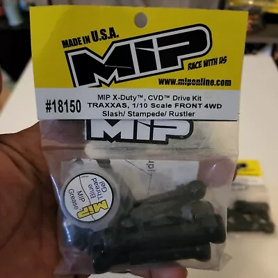 MIP X-Duty CVD Drive Kit Front W/10x5mm Bearing: Stampede/Slash 4x4 18150 • $47.99