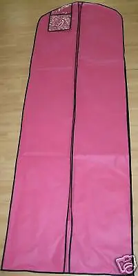 New Pink Prom Wedding Dress Breathable Storage Garment Bag • $10.99