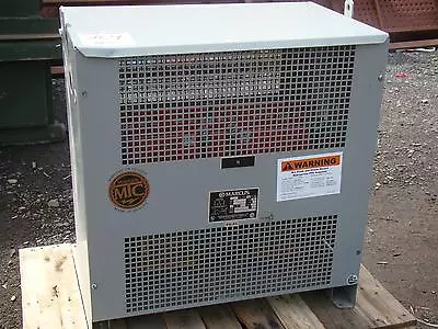 Marcus 3 Phase Transformer 208 X120/208 Volt 30 KVA MK30H1-13 • $495