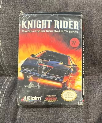 Knight Rider Nintendo NES Box Only! ~ No Game! ~ Fast Shipping! ~ LQQK • $27.99