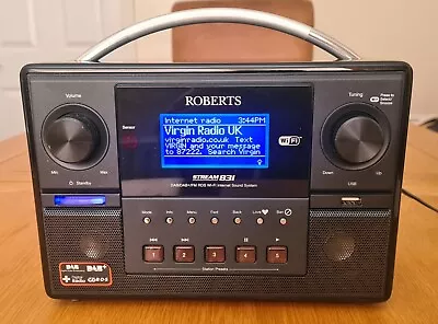 ROBERTS STREAM 83i INTERNET DAB FM WiFi RADIO • £52