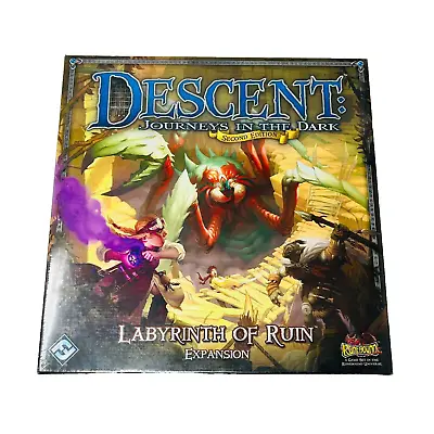 Fantasy Flight Games Descent Journeys In The Dark Labyrinth Of Ruin Expansion • $139.99