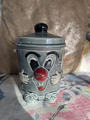 £14.99 • Buy DUSTY BIN 1980s Retro Ceramic Money Box. 3 2 1 Quiz Show 1970s Ted Rogers