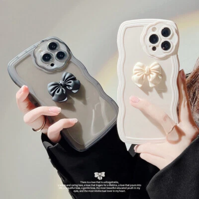 $14.88 • Buy Cute Bow Tie 3D  IPhone Case，For IPhone 11max，13 13 Max 12 ,14pro 14plus 14max