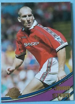 Jaap Stam  Of Manchester United - Merlin Premier Gold 2000 Card • £1