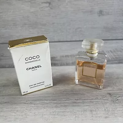 Coco Chanel Mademoiselle Perfume Spray 50ml Paris Eau De Parfum • £21