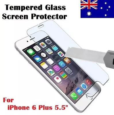 Scratch Resist Tempered Glass Screen Protector Film Guard For IPhone 6 Plus 5.5  • $4.89