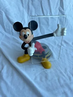 Walt Disney Mickey Mouse Movie Reel 4x6 Picture Frame Holder Figurine • $15