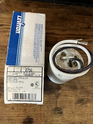 Leviton 8756 Porcelain Lampholder Mogul Base 4 KV Pulse Rated 1500W 600V NEW!! • $12.06