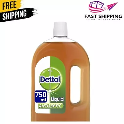 £4.78 • Buy Dettol Original Liquid Antiseptic Disinfectant For First Aid, 750ml
