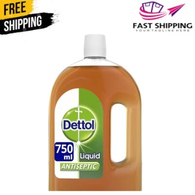 £4.78 • Buy Dettol Original Liquid Antiseptic Disinfectant For First Aid, 750ml