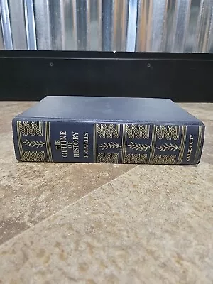 The Outline Of History Deluxe Edition Complete In 1 Volume By H. G. Wells 1949  • $5