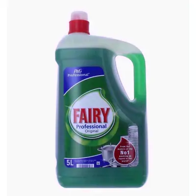 Fairy Professional Original Washing-Up Liquid 1 X 5L Green • £22.99