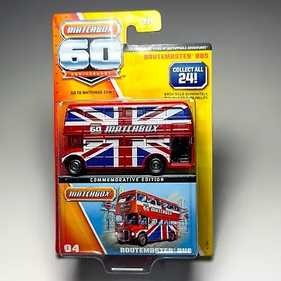 Matchbox 60th Anniversary Routemaster Bus - Red • $9