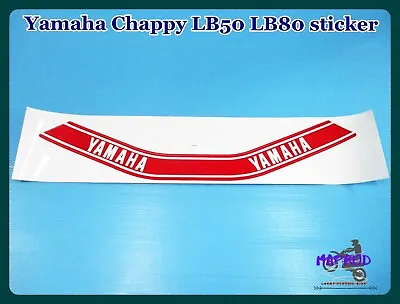 Yamaha Chappy LB50 LB80 Red Sticker (ma1985)  • $21.29