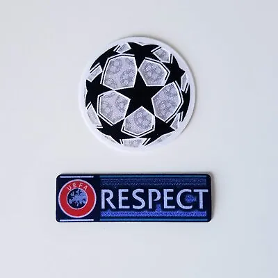 UEFA Champions League Soccer Patch Respect Iron-On Patch Ballstar La Liga Serie  • $11.99