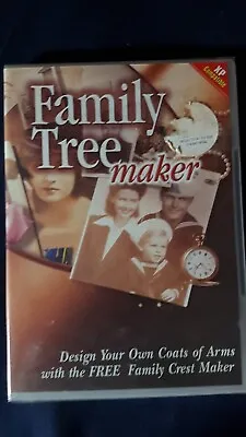 Family Tree Maker  Pc Cd-rom - UK Version - Factory Sealed • £11.89