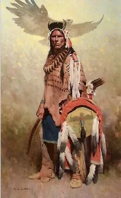 Z.S. LIANG    Thunderbird Spirits   LE Giclee Canvas Native American Art Rare • $637.50