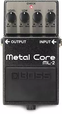 Boss ML-2 Metal Core Distortion Pedal • $109.99