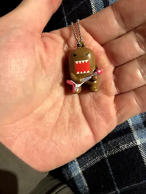 Domo-Kun NHK Guitar Mini Figure Keychain • $20