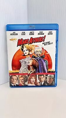 Mars Attacks! (Blu-ray 1996) High Definition 2010 On Blu-ray • $10